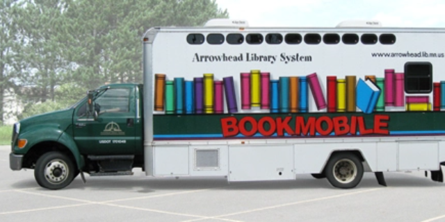 Arrowhead Library System Bookmobile.